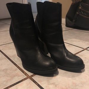 Black booties